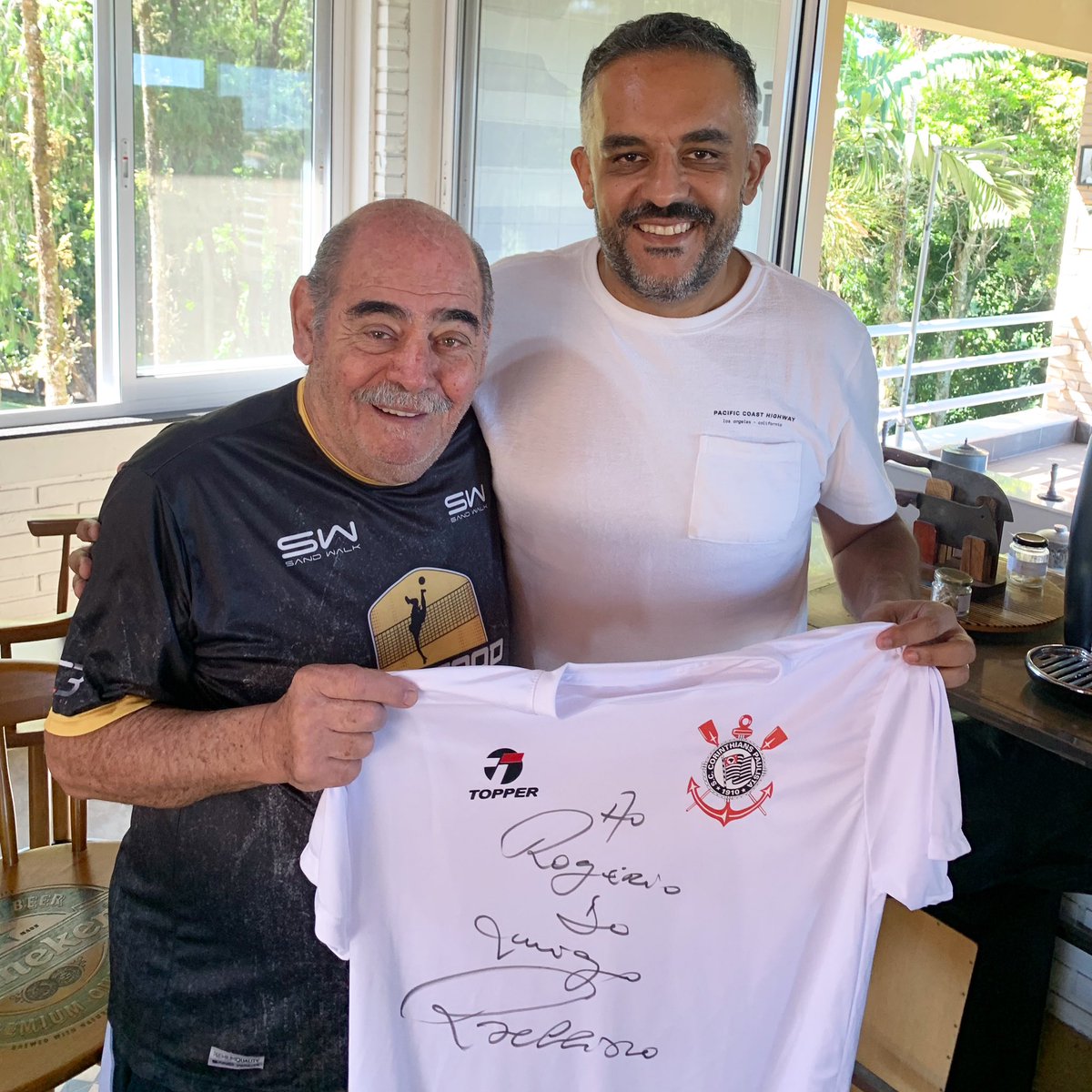 Obrigado ídolo ⚫️⚪️👊🏽