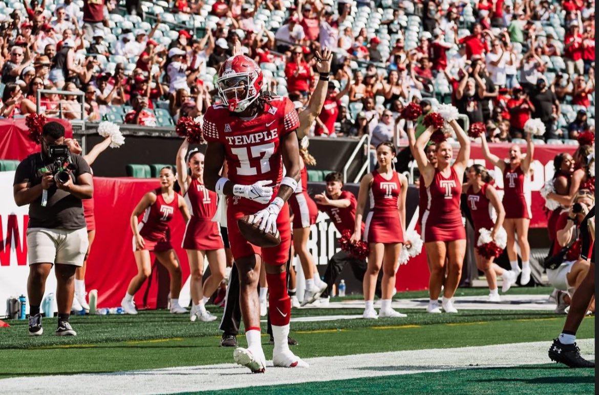 @Terrence “Pat P” Barner (@09terrence) on Twitter photo #AGTG After a great conversation with <a href="/CoachAhmadTUFF/">Khalil Ahmad</a> I’m blessed to receive a D1 offer from Temple University as an Athlete ! 🔴⚪️ #TUFF
<a href="/CTC4CHANGE/">ChangingTheCommunity</a> <a href="/RoeFootball_/">Roe Football</a> <a href="/GregCTC585/">Greg Hopkins</a> <a href="/CoachKCKeeler/">KC Keeler</a>
@PRZPAvic @PRZCaleb <a href="/EdOBrienCFB/">EdOBrienCFB</a> <a href="/DemetricDWarren/">Demetric D. Warren</a> <a href="/samspiegs/">Sam Spiegelman</a> <a href="/CoachForeman42/">Tyree Foreman</a> #AGTG After a great conversation with <a href="/CoachAhmadTUFF/">Khalil Ahmad</a> I’m blessed to receive a D1 offer from Temple University as an Athlete ! 🔴⚪️ #TUFF
<a href="/CTC4CHANGE/">ChangingTheCommunity</a> <a href="/RoeFootball_/">Roe Football</a> <a href="/GregCTC585/">Greg Hopkins</a> <a href="/CoachKCKeeler/">KC Keeler</a>
@PRZPAvic @PRZCaleb <a href="/EdOBrienCFB/">EdOBrienCFB</a> <a href="/DemetricDWarren/">Demetric D. Warren</a> <a href="/samspiegs/">Sam Spiegelman</a> <a href="/CoachForeman42/">Tyree Foreman</a>
