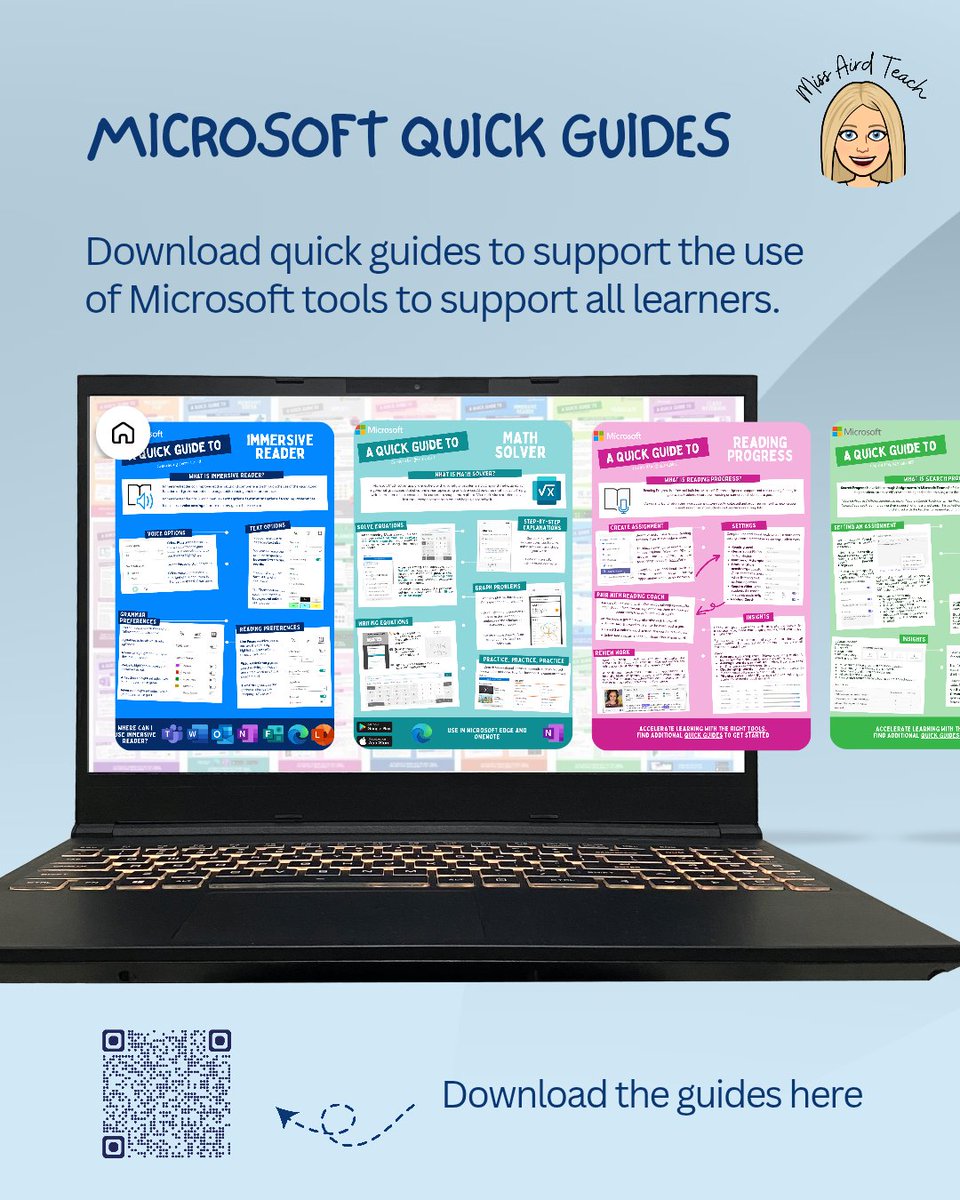 Miss Aird (@miss_aird) on Twitter photo โญ๏ธ๐ง #NeurodiversityCelebrationWeek โญ๏ธ๐ง
<a href="/MicrosoftEDU/">Microsoft Education</a> tools like Immersive Reader, Dictate, and Reading Progress help empower neurodivergent learners to thrive. Adopting the use of these tools in your classroom can be transformative.
#Inclusion #NCW #Neurodiversity โญ๏ธ๐ง #NeurodiversityCelebrationWeek โญ๏ธ๐ง
<a href="/MicrosoftEDU/">Microsoft Education</a> tools like Immersive Reader, Dictate, and Reading Progress help empower neurodivergent learners to thrive. Adopting the use of these tools in your classroom can be transformative.
#Inclusion #NCW #Neurodiversity