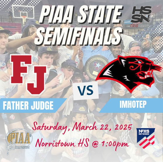 TribLive_HSSN (@trib_live) on Twitter photo State Semi Final
๐ Imhotep Charter
Saturday Mar.22 โฐ 1:00 PM
๐บ bit.ly/40VATD0
๐ Norristown HS
<a href="/fjhoops/">fjhoops</a> <a href="/mir44rivera/">Derrick Morton Rivera</a> <a href="/mir44rivera1/">mir44rivera</a> <a href="/PatDorneyofPSU/">Penn State DOBO</a> <a href="/FatherJudgeHS/">FatherJudge HS</a> <a href="/FJAthletics/">Father Judge Athletics</a> <a href="/rob_dandrea/">Rob D'Andrea</a> <a href="/small215/">Paulstradamus</a> <a href="/John_bowes_/">John Bowes</a> <a href="/mattykocher/">MK</a> <a href="/SJB414/">SteveB</a> <a href="/Ms__Kyshaa/">keeKee</a> <a href="/nazir_tyler2027/">Nazir Tyler</a> State Semi Final
๐ Imhotep Charter
Saturday Mar.22 โฐ 1:00 PM
๐บ bit.ly/40VATD0
๐ Norristown HS
<a href="/fjhoops/">fjhoops</a> <a href="/mir44rivera/">Derrick Morton Rivera</a> <a href="/mir44rivera1/">mir44rivera</a> <a href="/PatDorneyofPSU/">Penn State DOBO</a> <a href="/FatherJudgeHS/">FatherJudge HS</a> <a href="/FJAthletics/">Father Judge Athletics</a> <a href="/rob_dandrea/">Rob D'Andrea</a> <a href="/small215/">Paulstradamus</a> <a href="/John_bowes_/">John Bowes</a> <a href="/mattykocher/">MK</a> <a href="/SJB414/">SteveB</a> <a href="/Ms__Kyshaa/">keeKee</a> <a href="/nazir_tyler2027/">Nazir Tyler</a>