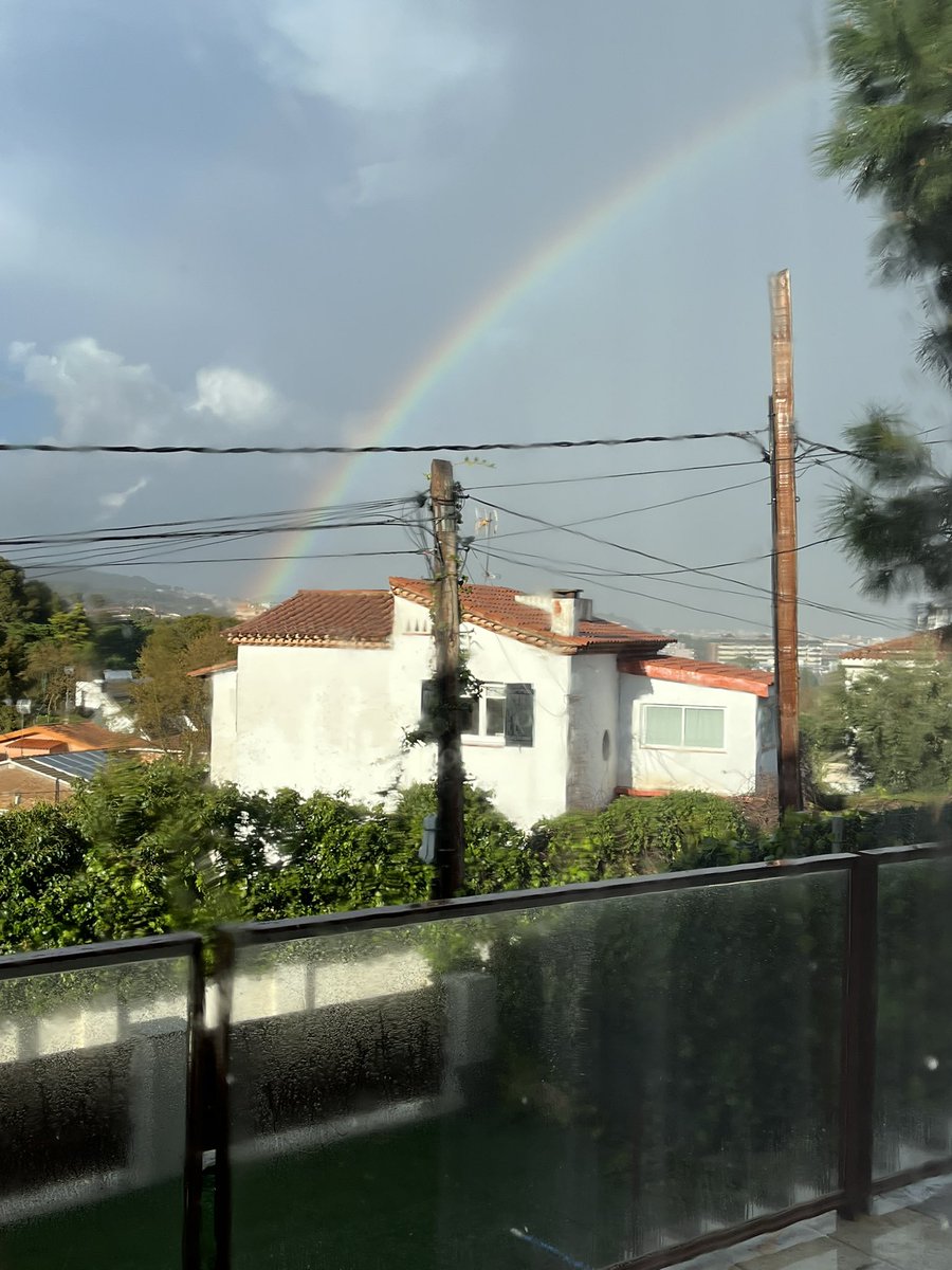 Llueve en Castelldefels