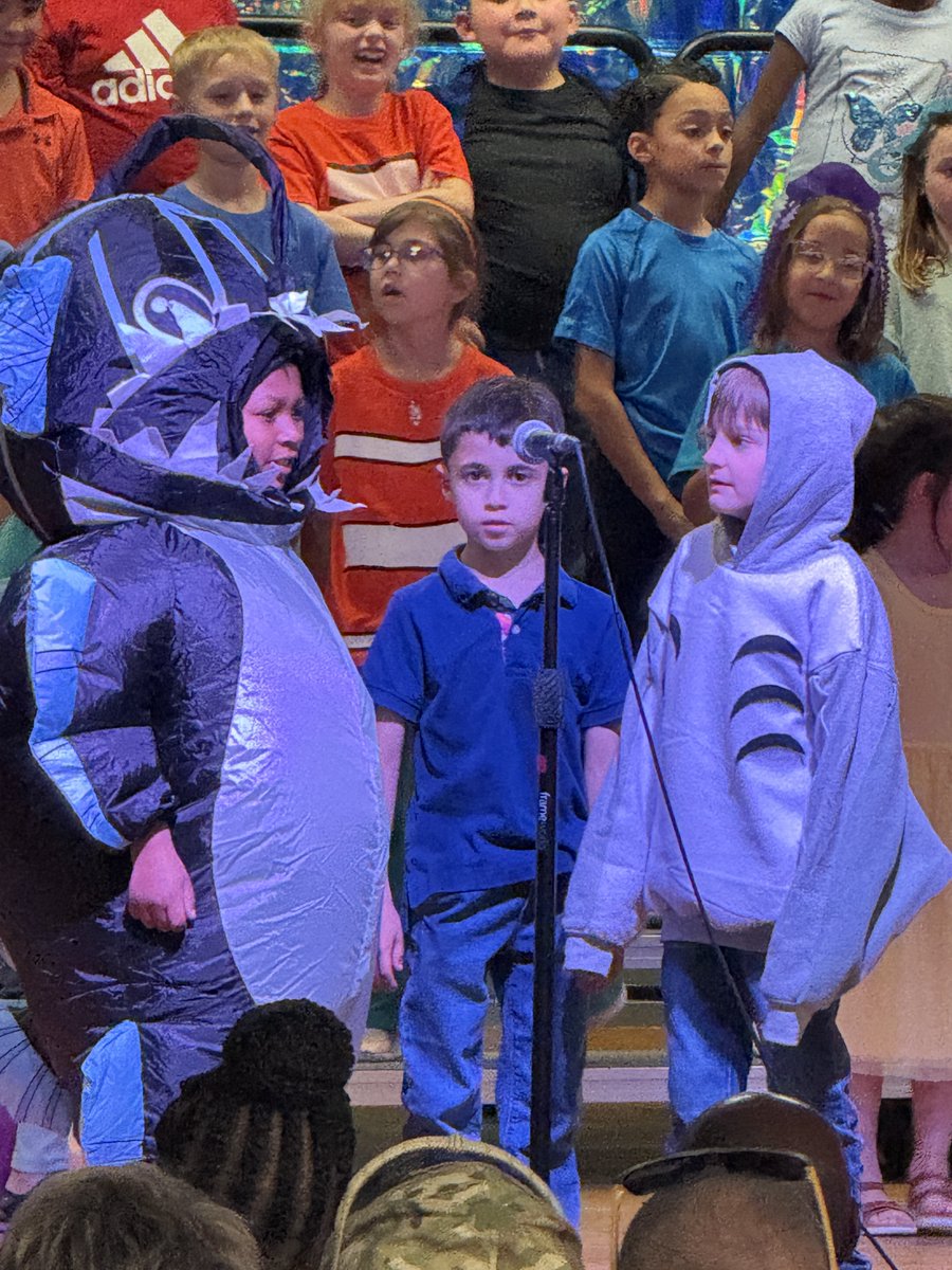 On Thursday night, the 2nd graders put on an incredible performance of Go Fish. It was an amazingly entertaining show and the COSTUMES were unbelievable! Great job guys!!!

If you'd like to view the performance, please go to the Midway ISD Fine Arts YouTube channel.