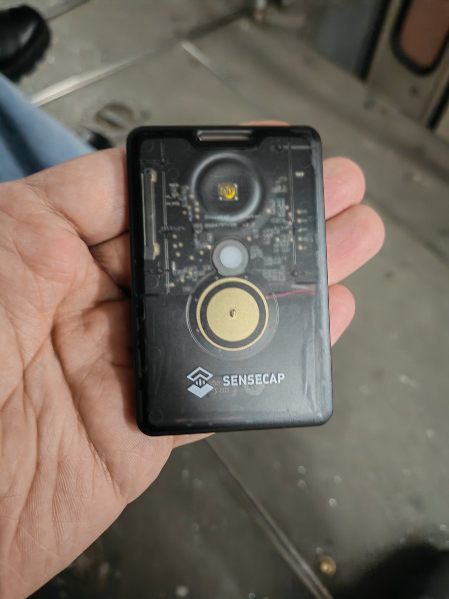 Nice, ready to use <a href="/TheMeshtastic/">Meshtastic</a> node by <a href="/sensecapmx/">sensecapmx 🎈</a> 

SenseCap T1000-E

It has amazing battery life, waterproof case and ok GPS.

Cons are: non standard charging cable, no way to connect better antenna