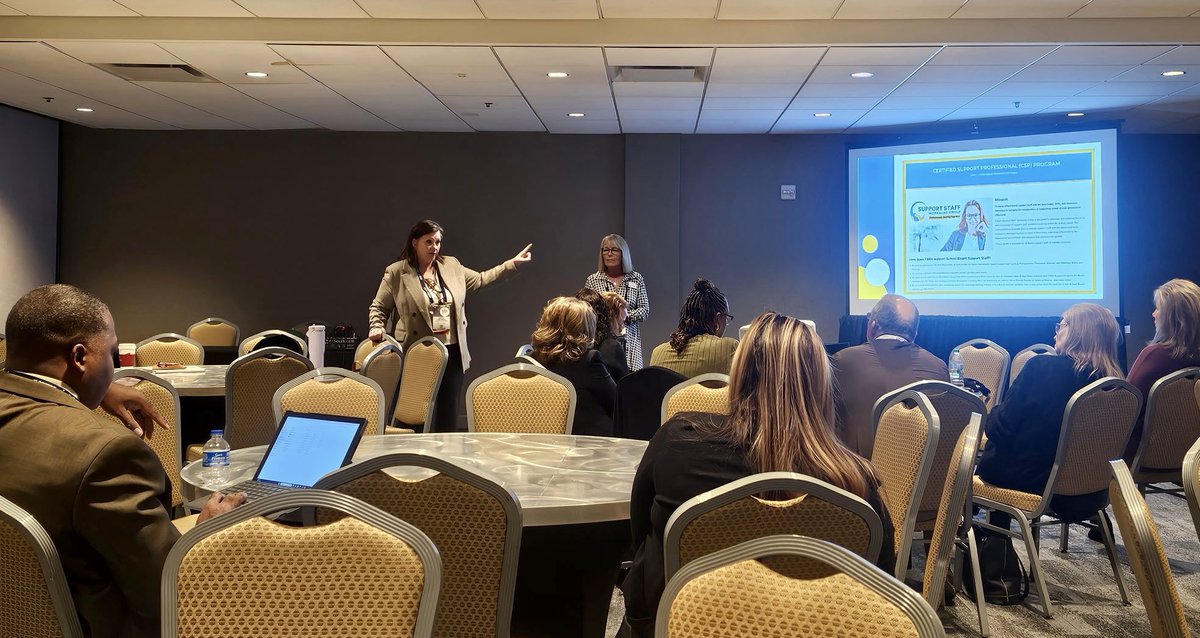 FSBA’s Andrea Messina and Carolyn Sanders are proudly representing Florida at the COSSBA National Conference! 🎤 They’re presenting “Beyond Support: Achieving Recognition and Growth with a Certified Support Professional Program.”