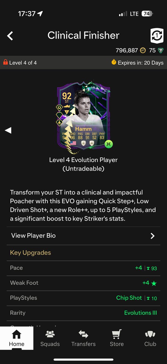UltimateTeam23's tweet photo. @AnonymousInFUT Better playstyle https://t.co/E49XttV0hu