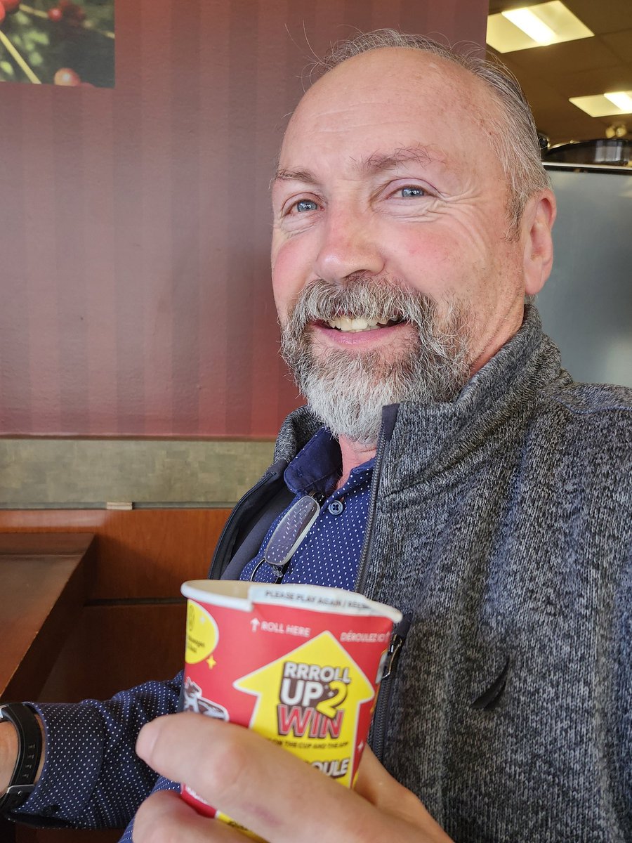 WardStamer's tweet photo. Rolled up the Rim ... 'Please Play Again' :(
Headed out in the riding, in a few minutes, to get signatures on a Legislative Petition of people opposed to @Dave_Eby's authoritarian #Bill7
#Kamloops #KamPoli #StopBill7 https://t.co/g4QxjGQBok