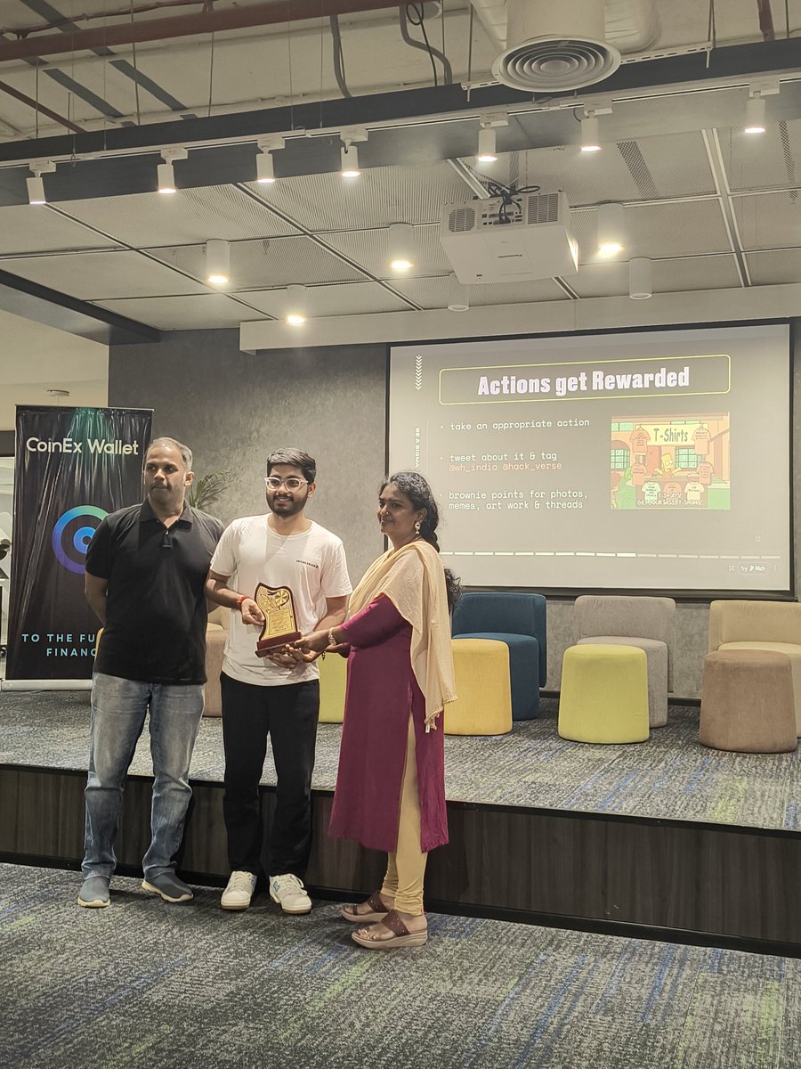 Prashantz7's tweet image. Just attended an amazing IRL session of &quot;Web3 Mai Bahut Scope Hai&quot; hosted by @iamsmitpatel_ at Chennai!

Insightful discussions, practical tactics, and genuine connections Web3 is NOT a MLM, guys! 😂 It&apos;s about real opportunities💸 and innovation🚀Thanks to @WH_India @hack_verse