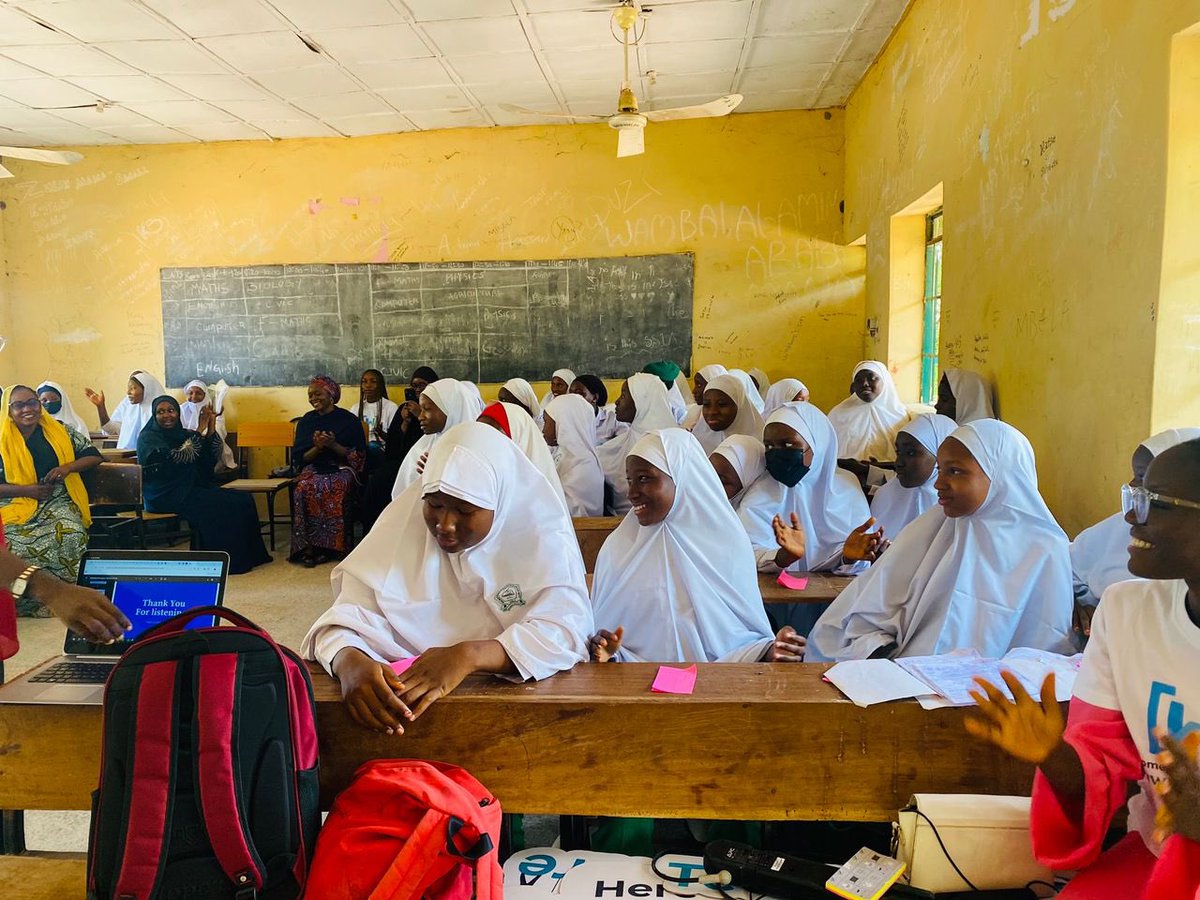 Zahra_Idi's tweet photo. Our STEM Awareness Campaign was a success
Am so proud of my team for pulling this through. The session was all about introducing them to the world of technology, showing them the endless possibilities in tech, and encouraging them to pursue careers in STEM.
#STEMawareness #IWD25 https://t.co/0THMxcYwRP