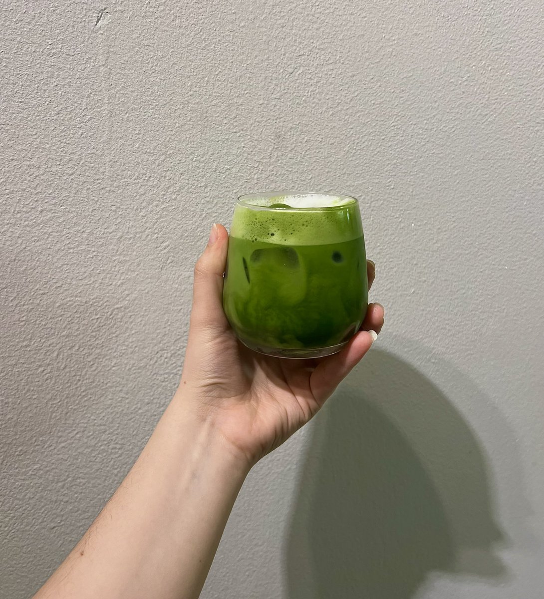 balqysna's tweet photo. matcha of the day ── .✦ https://t.co/VzbVytqLYV