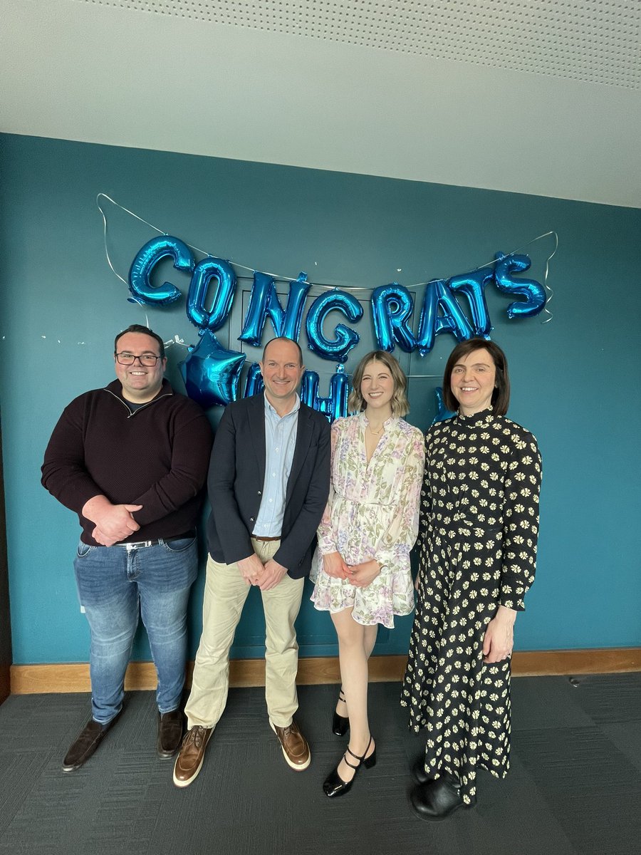McLoughlin_Lab's tweet image. Congratulations to the latest Host Pathogen Interactions Lab success story @tcdbi Dr Cliodhna Daly!! PhD beautifully defended yesterday. Thanks to examiners Prof Ian Humphreys @CUSystemsImmu and @McEnteeCraig