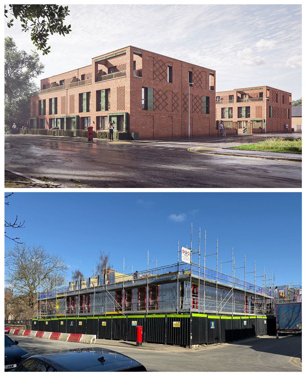 Exciting progress at Ardwick Green, where our housing scheme for Step Places is taking shape! 🚧✨ These new homes will offer high-quality, sustainable urban living, with Manchester city centre right on the doorstep.