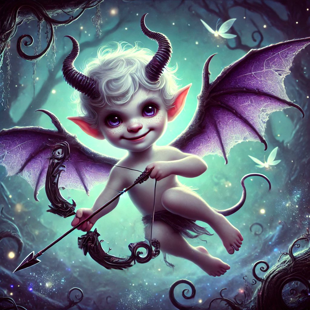 badcupidcoin's tweet photo. 🔥 Love has never been so devilishly tempting! 😈💜
Meet the dark cupid of the underworld. With glowing eyes, sharp arrows, and an eerie throne surrounded by molten hearts, this little mischief-maker is here to set hearts on fire…🔥💘
#BadCupid #100x #solana #memecoin https://t.co/tzb36HUCu0