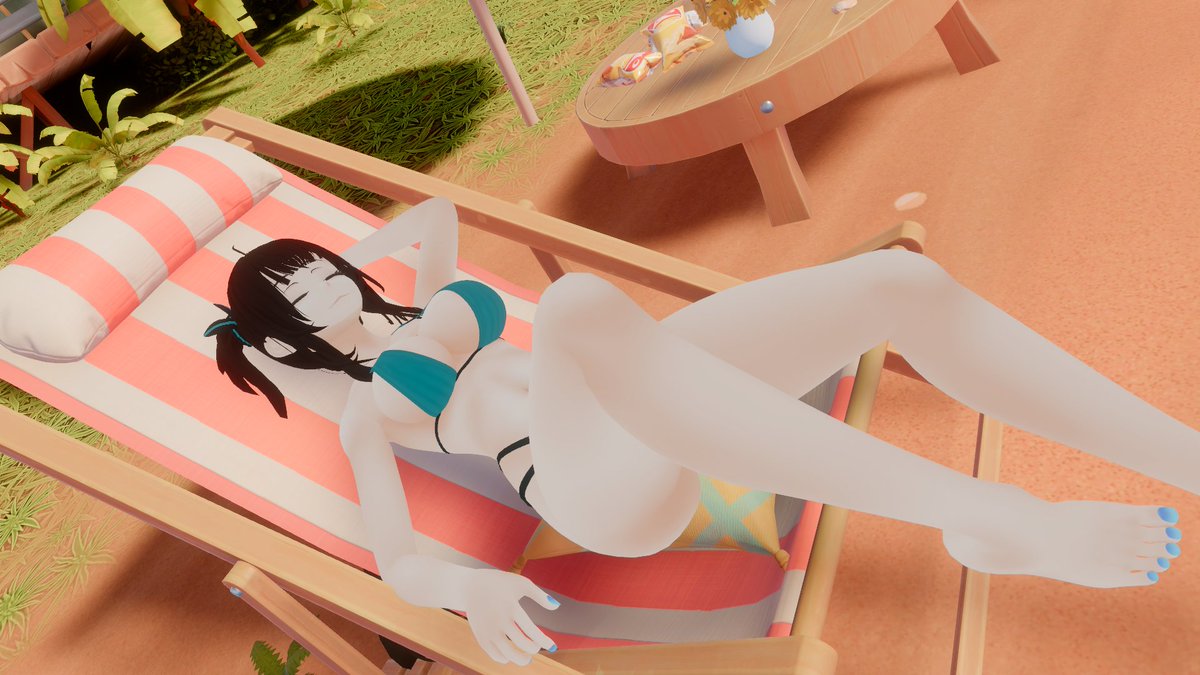 VRJhin's tweet image. Love the beach~