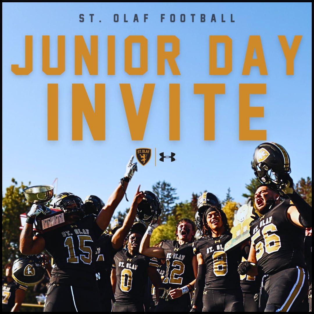 Colin Welch (@colinwelch0) on Twitter photo Thank you <a href="/CoachLucasKlein/">Lucas Kleinschrodt</a> for the junior day invite! Excited to learn about St. Olaf! Thank you <a href="/CoachLucasKlein/">Lucas Kleinschrodt</a> for the junior day invite! Excited to learn about St. Olaf!