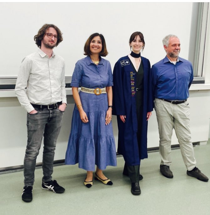 10 PhD degrees in 10 years! Congratulations Eva you did brilliantly!!