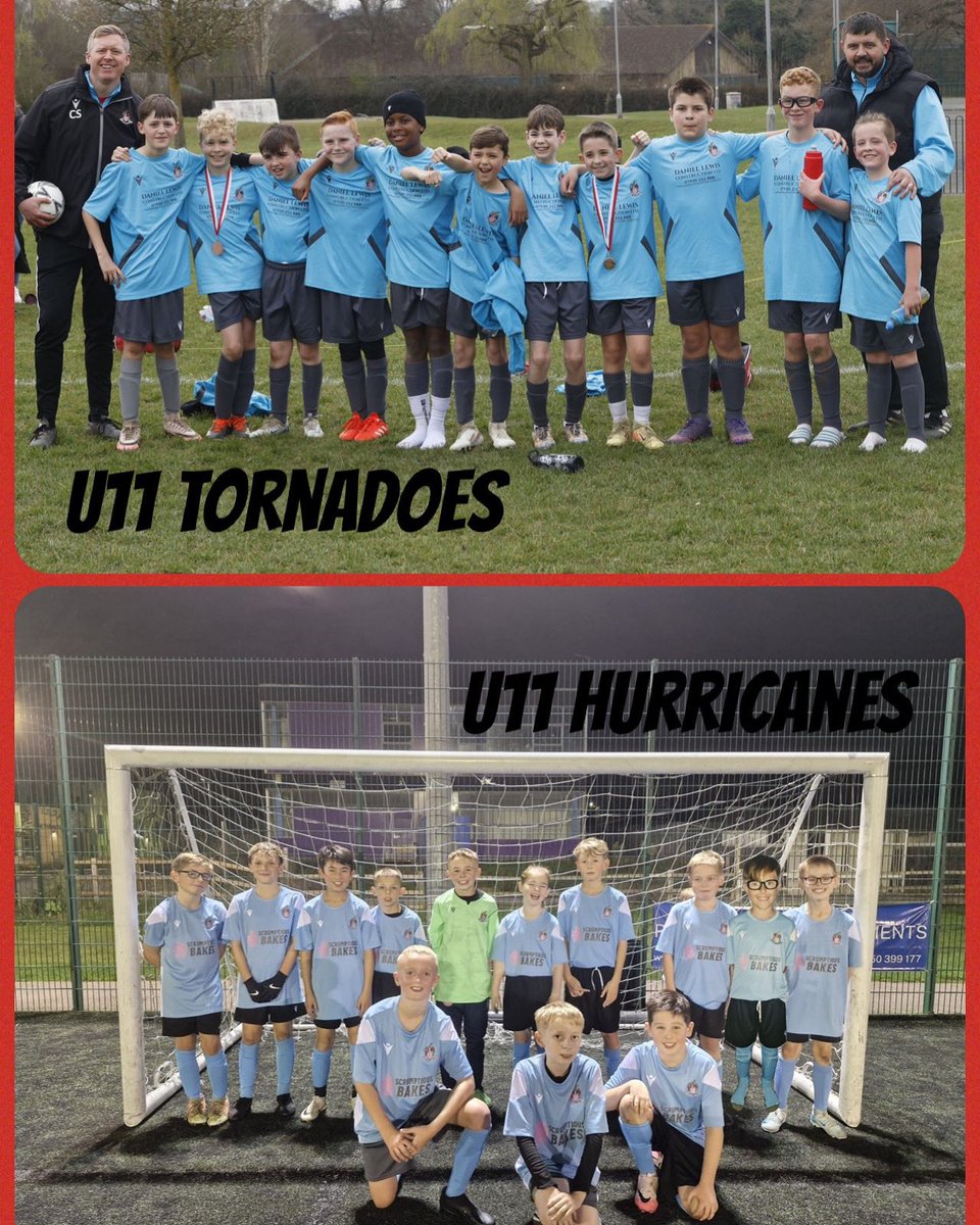 We are so proud of both of our U11 teams who won their Divisional Cup Semi Finals today! We can’t wait to see you in the Finals! #WeAreStevenageBoroJuniors <a href="/HertfordshireFA/">Hertfordshire FA</a> <a href="/midhertsrml/">MHL</a> <a href="/RoystonCrowYFL/">Royston Crow Youth Football League</a>
