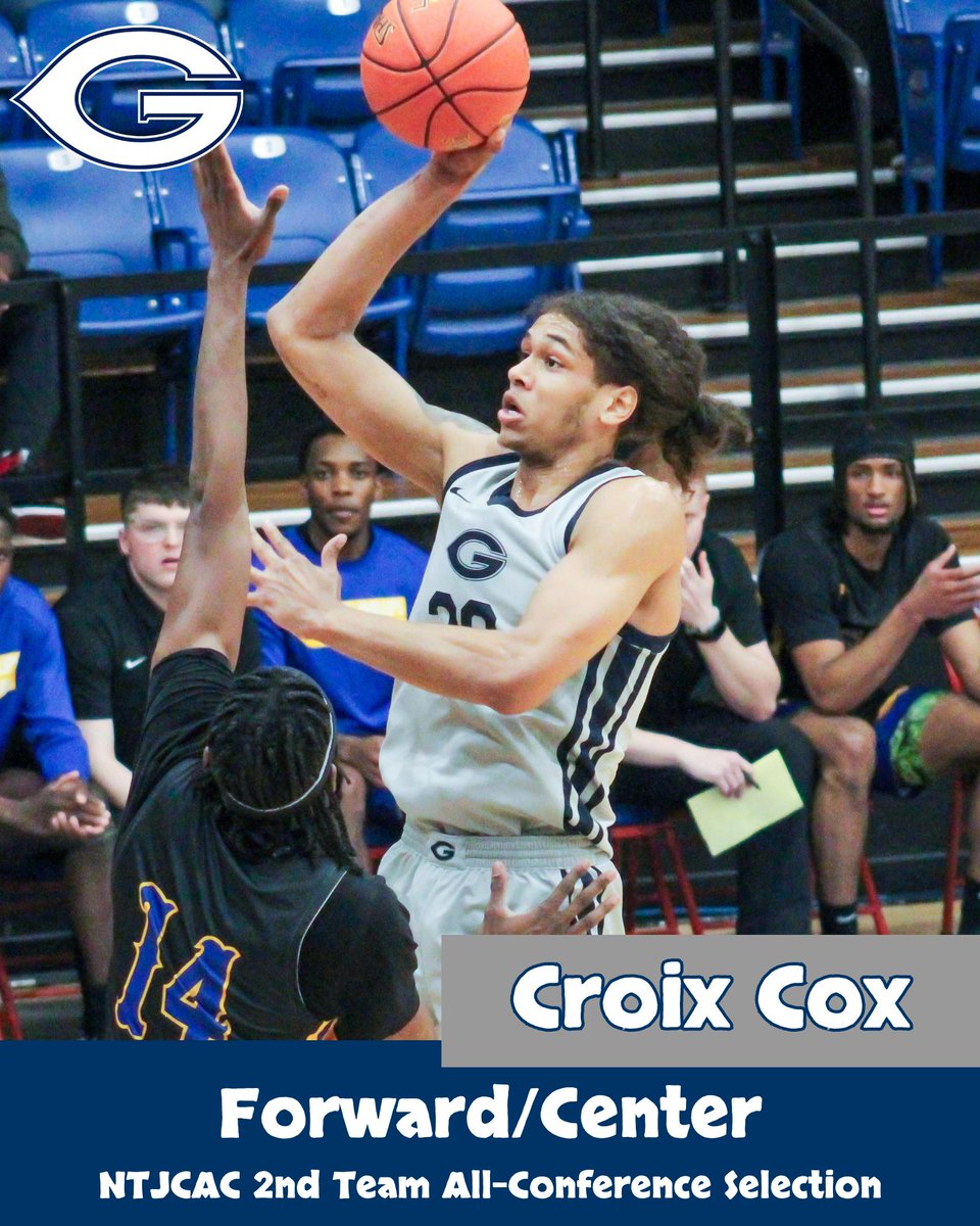 Continuing #awardseason by recognizing 2nd Team All-Conference selection Croix Cox! Cox averaged a double double, with 11.3 points per game, and 10.1 rebounds! 
Cox led the team in rebounds, and tied for first with 3.5 offensive rebounds per game! 

Congratulations Croix!