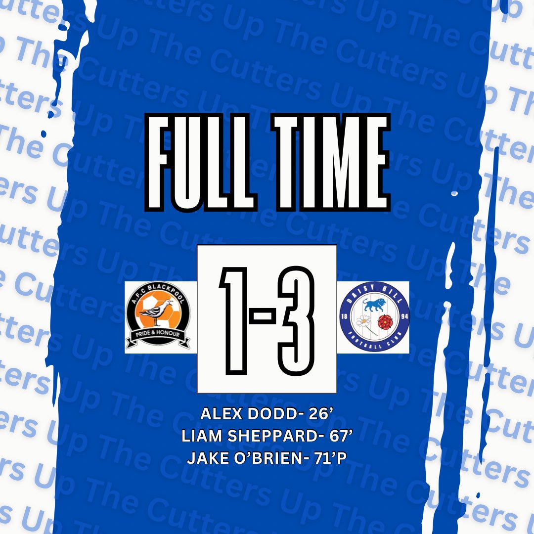 3 Points ✅
3 Goals ✅
AFC Blackpool away completed ✅

#upthecutters