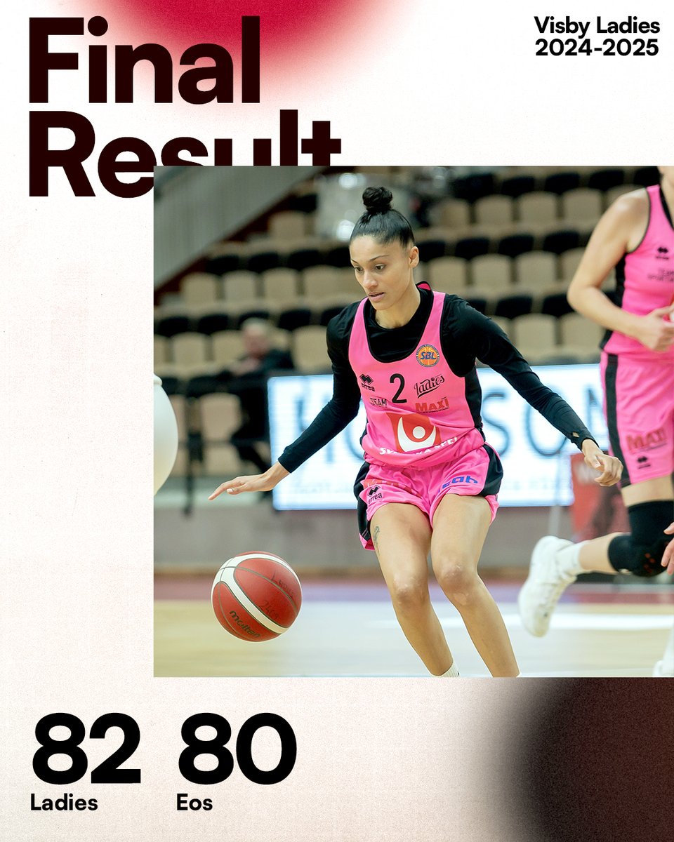 ✅ En spännande avslutning minst sagt, där Ladies segrar i säsongens sista match. 

Morgan Haney poängbäst med 24. Isabella Kaukopaasi med 17 poäng och Nela Netkova med 13 poäng och 17 returer! 🔥

Vi syns i höst! ❤️‍🔥