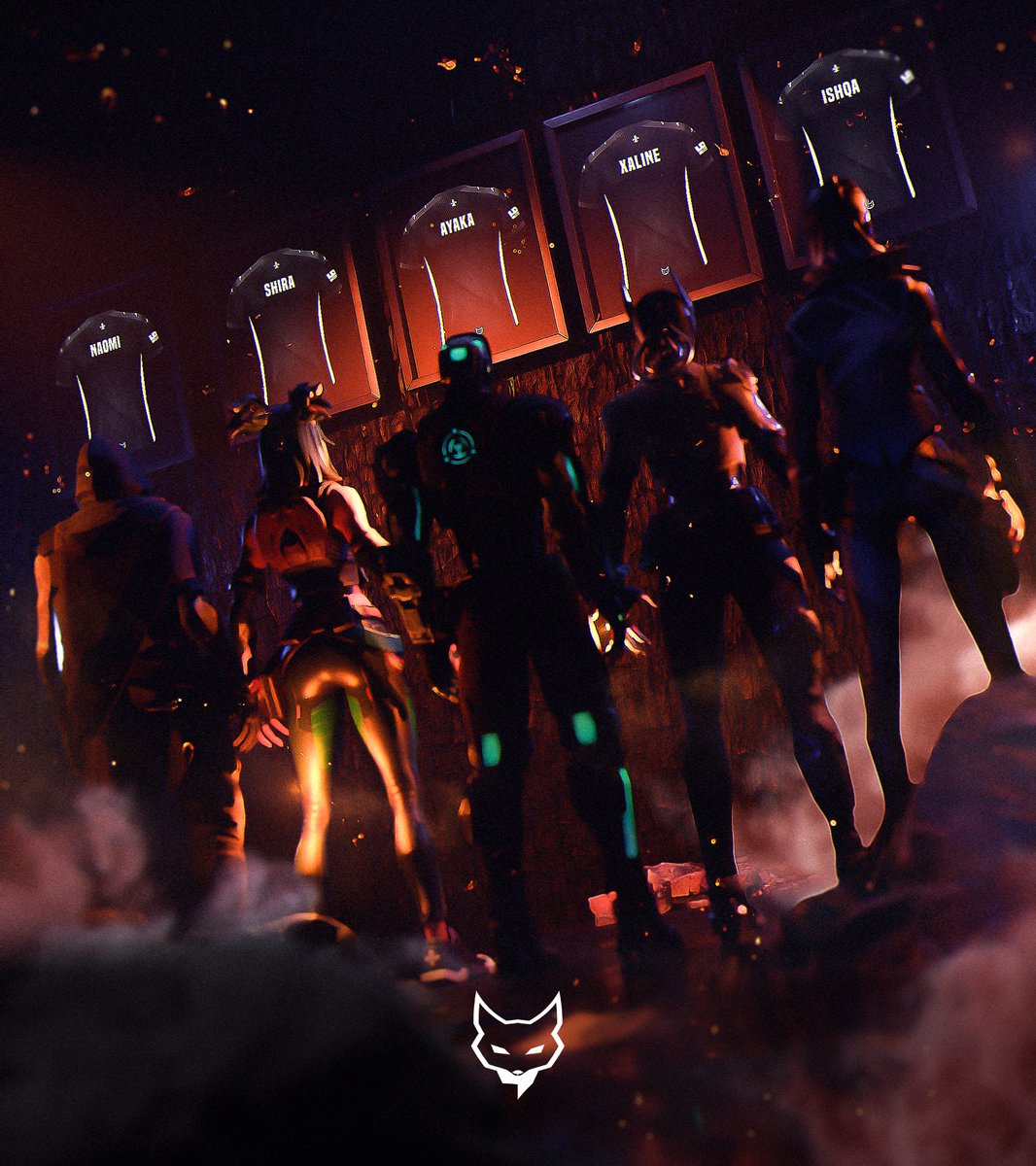 Passons aux choses sérieuses 👑

💨 <a href="/naovlr/">hiyori</a> 
⚔️ <a href="/shiraVLR/">shira</a> 
💥 <a href="/AyakaVLR_/">Ayaka 🌷</a> (C)
🏹 @iSHQAAA23 
🛡️ <a href="/Xalinnne/">Xaline 🦋</a> 

💻 <a href="/MxllCm/">MxllCm</a> 

Nouvelle équipe pour de nouvelles ambitions 🟡⚫️

#RaiseYourSpirit