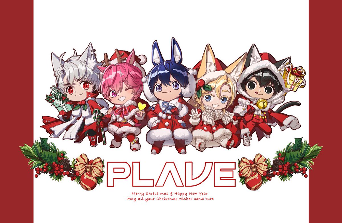 친구랑 플레이브 카페 갔을때 무료 배포용으로 그린 엽서용 그림:)!