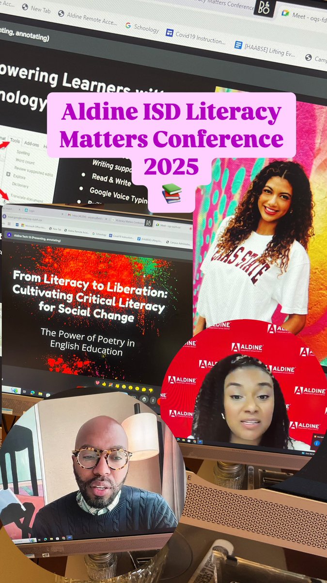Ashley Yancy (@anyancy13) on Twitter photo So many great sessions this morning! ☀️From a powerful keynote message, to the power of storytelling, to unlocking potential with AI Tools, etc., I am building my toolkit. When we learn together, we grow together!
#LiteracyMatters2025 #AldineImpact <a href="/AldineISD/">Aldine ISD</a> ❤️🩵🧡 So many great sessions this morning! ☀️From a powerful keynote message, to the power of storytelling, to unlocking potential with AI Tools, etc., I am building my toolkit. When we learn together, we grow together!
#LiteracyMatters2025 #AldineImpact <a href="/AldineISD/">Aldine ISD</a> ❤️🩵🧡