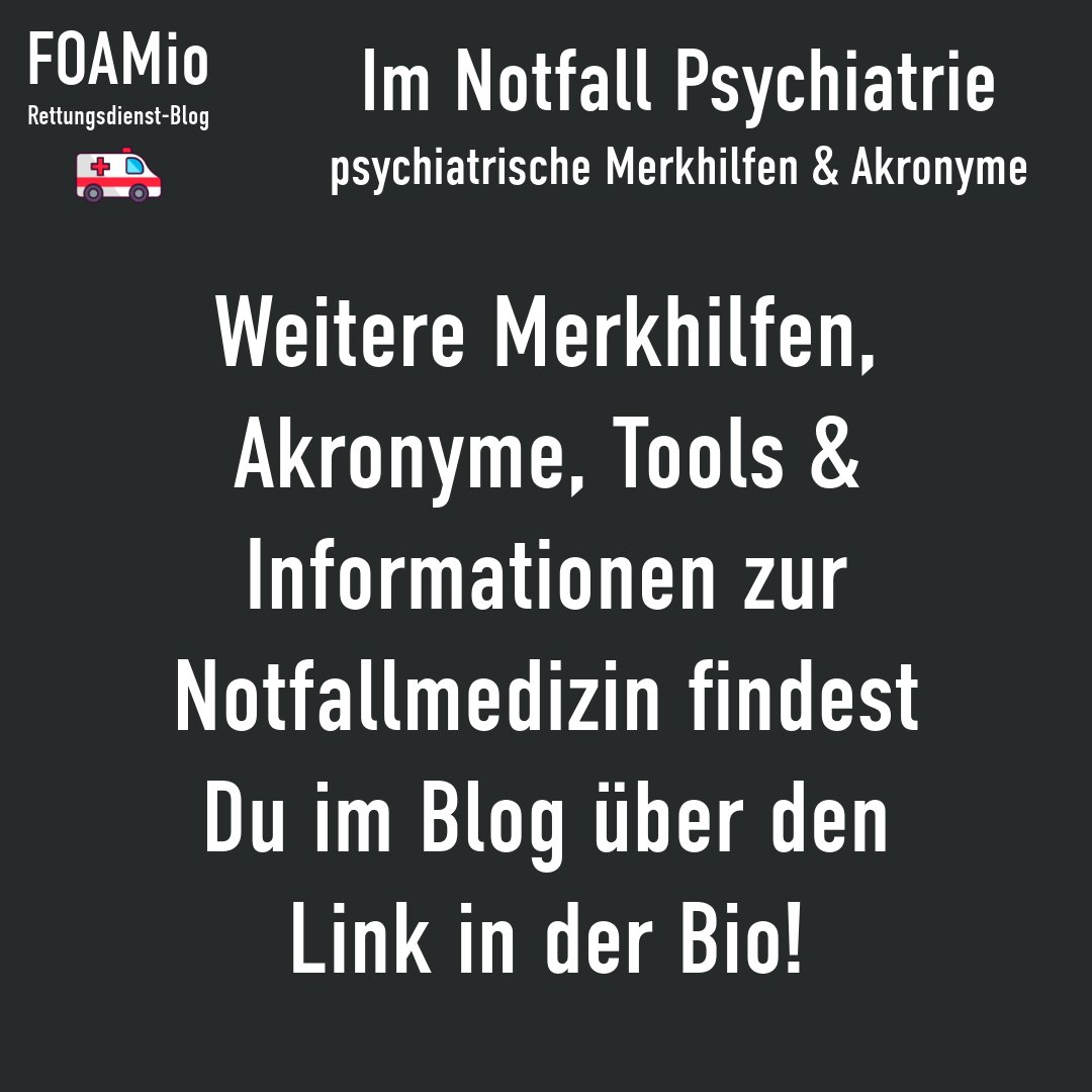 foamioblog's tweet photo. Ab jetzt bei Instagram online… die psychiatrische #Merkhilfe "#WATCHERS" für die Symptome der #generalisierteAngststörung! #FOAMio #FOAM #Rettungsdienst #Notfallmedizin #Mnemonic #ImNotfallPsychiatrie #Notfallpsychiatrie #Psychiatrie #PsychiatrischeNotfälle #Angst #Angststörung https://t.co/fPWPuRmJmX