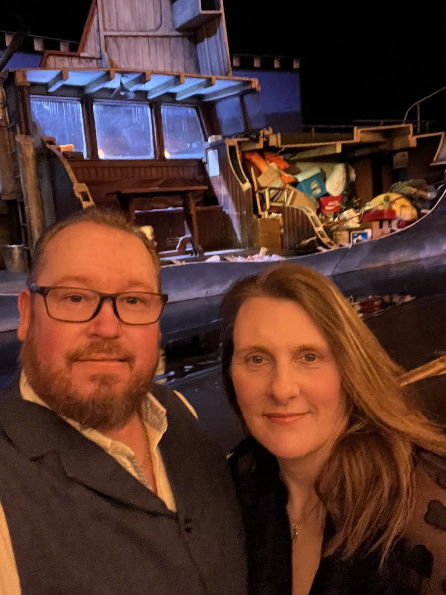 peterjhubbard's tweet photo. Went to see The shark is broken in Newcastle with my wife. What an absolutely amazing show the cast were fantastic. Ian Shaw playing his father was spectacular. Thanks @SharkIsBroken https://t.co/epDcesbgsC