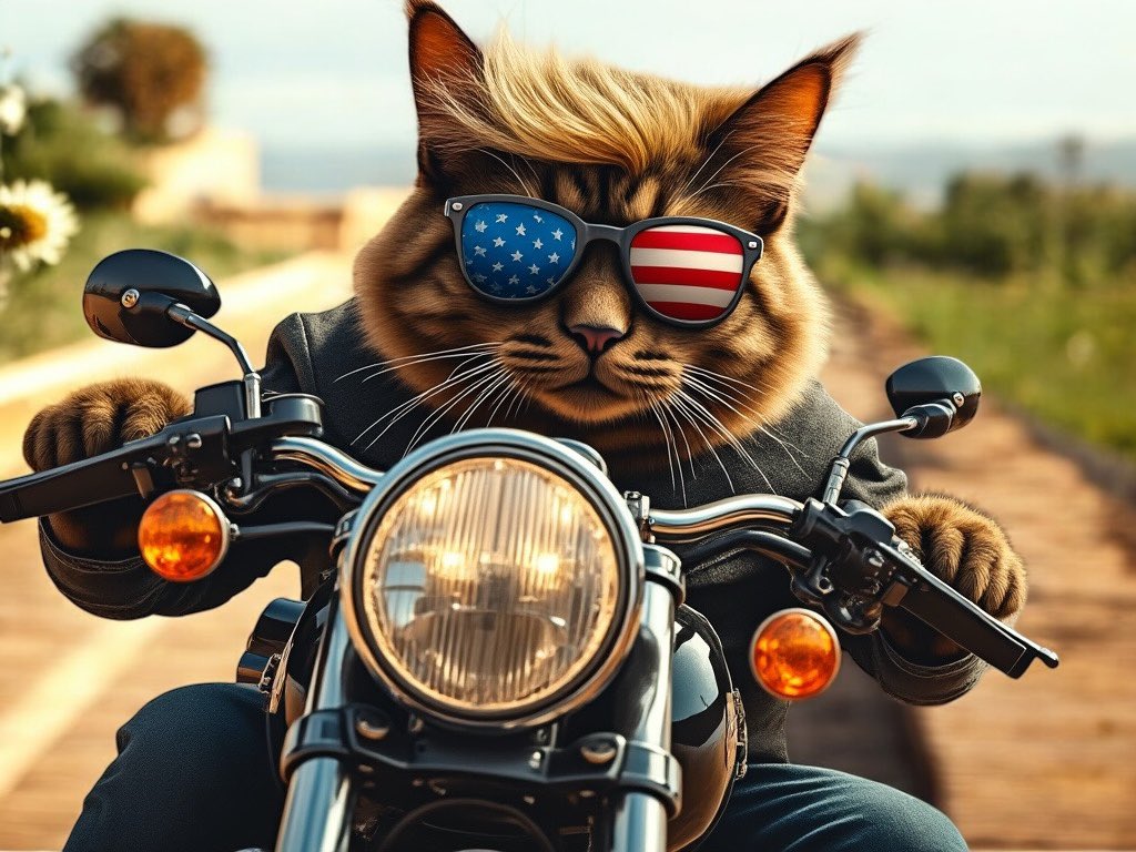 TrumpCatLeader's tweet photo. ITโS CATURDAY, BABY! ๐ฑ๐บ๐ธ
While liberal cats chase feelings, we chase FREEDOM.
We donโt purr for handoutsโwe ROAR for AMERICA! ๐ฆ๐ฅ
Patriot claws out. Letโs take back the litter box!
#TrumpCatLeader #Caturday #RepublicanRoar #NoMoreWokeWhiskers #TCL
@FLMrs4MAGA
@oldnpissedoff
@MARINFILM Trump Cat Leader
@itspauldaniels
@DebbieC8705
@StephGenX7189
@jobzachariah
@x_ai_dave
@ByUrLeave_Com
@HRH_Jesika
@TheDallasMalloy
@Mac49Tom
@DebraHairy
@Nocte_Insanire
@valhallagrunt2
@MysticArrow8
@FrenchySniper
@DebbieS0830
@xdeborahx
@Daniel700347660
@Dragonboy155
@awtberry
@The_Patriot_Guy
@happymagawife
@reallyeran1987
@solar_ric
@BassJim95708
@ShutUp_n_Sing
@FrenchySniper
@monkebiz88
@montydonohew
@Victor9niner
@RealYakov