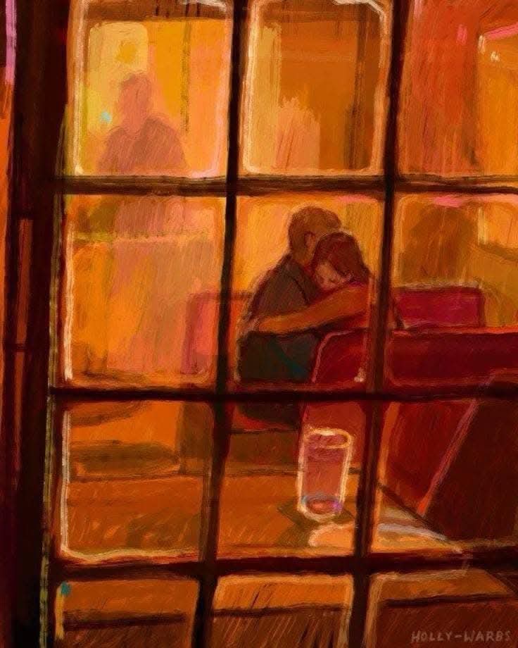 the irony of pain is that you want to be comforted by who hurt you.