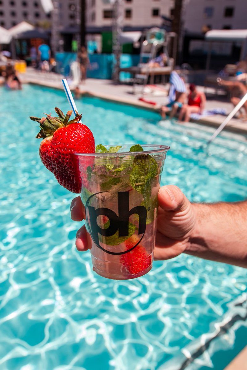 Have a berry special pool day 🍓