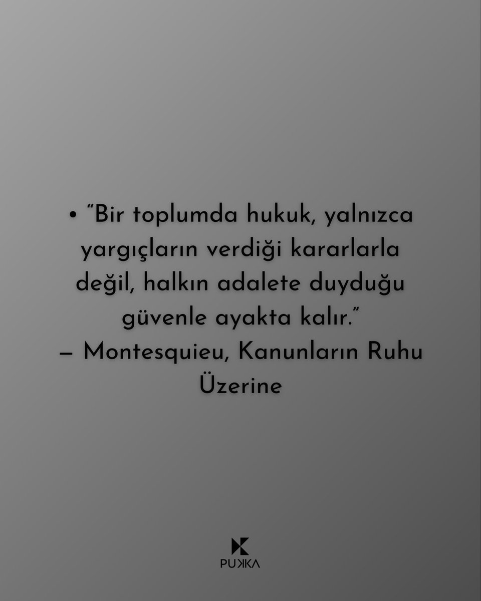 Hukukun üstünlüğü, özgür ve adil bir toplumun temelidir. Adaletin herkes için eşit işlemediği bir yerde, özgürlükler de güvende değildir. Fikirlerin, eleştirilerin ve farklı bakış açılarının susturulmadığı bir düzen ancak güçlü bir hukuk sistemiyle mümkündür.