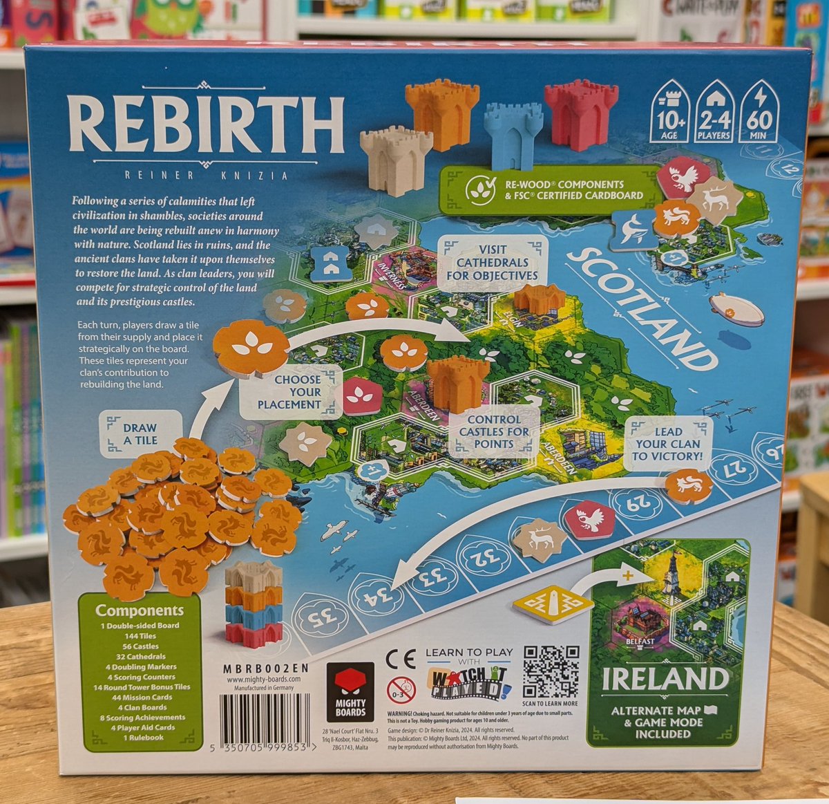 drewstees's tweet image. 🎲 Stop by Toys on the Square in Hummelstown for a demo of Rebirth, running today AND tomorrow 12-3pm! 🎲  This fun family-weight strategy game features beautiful artwork, unique 3D pieces, and was designed by Reiner Knizia! 🌲🏰🌲

@mighty_boards
@toysonthesquare
@DexEnvoy