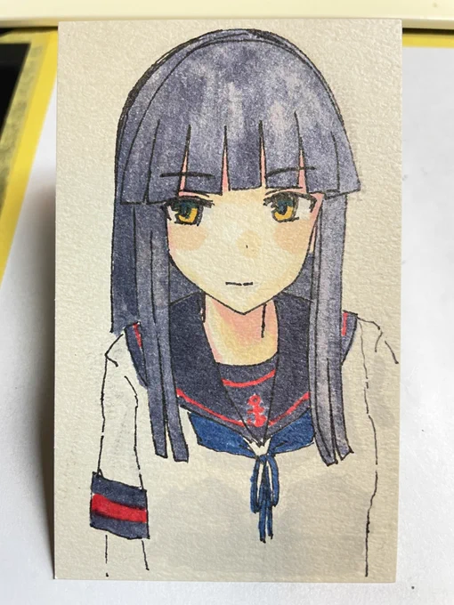 なんか一気に初雪描くの上手くなってきたな(自画自賛) 