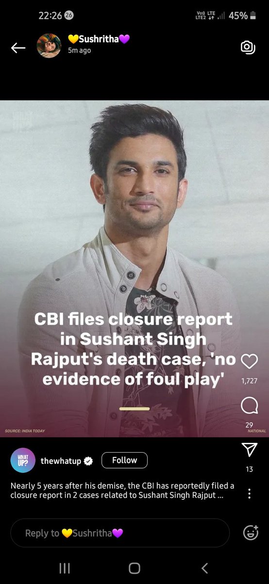 What The Hell Is This???
How CBI Can Close This Case??
 Evidences Pointing Towards Murder Then How Can CBI Close This Case???

What The Hell Is Happening?
#JusticeForSushant️SinghRajput 
#SushantSinghRajput