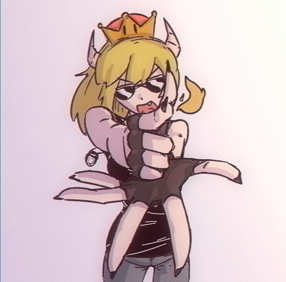 Officer Bowsette says: ASS RIGHT THERE FREEZE-HOLE ٩(ఠ益ఠ)۶