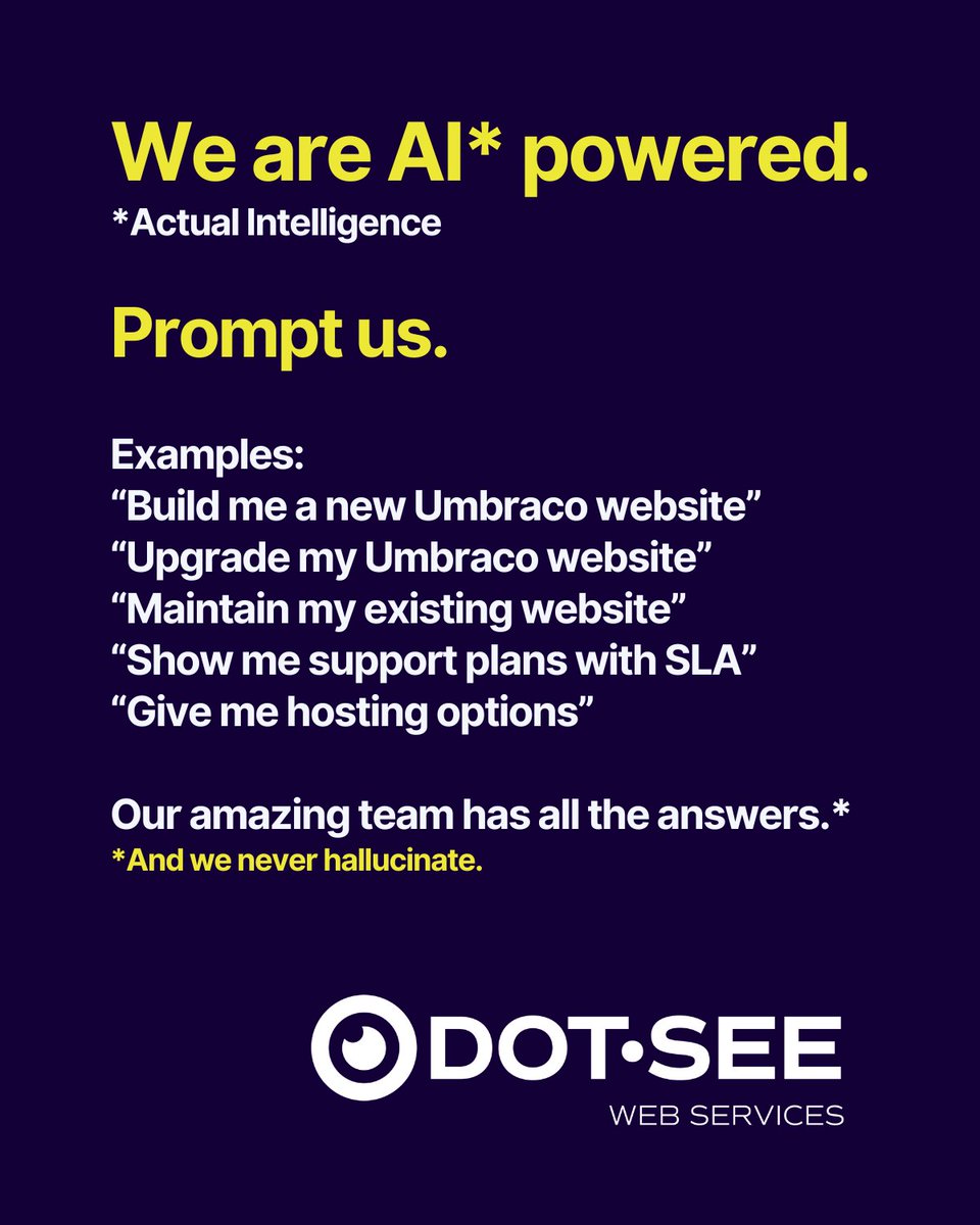 DotSee Web Services tweet media
