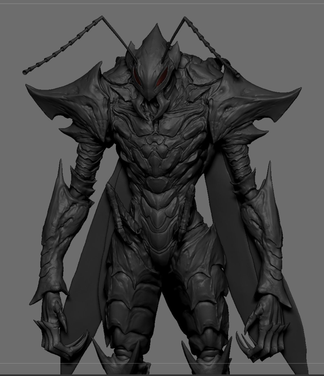 Where is your king? 

#SoloLeveling #zbrush #wip