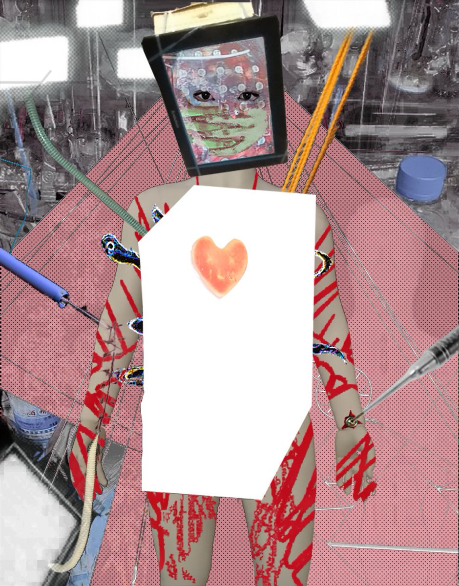 emptycollective's tweet image. Bad Medicine Girl 
Character design for C.H.I. Case: Collateral Immunity by @HospitEngine, released last year.