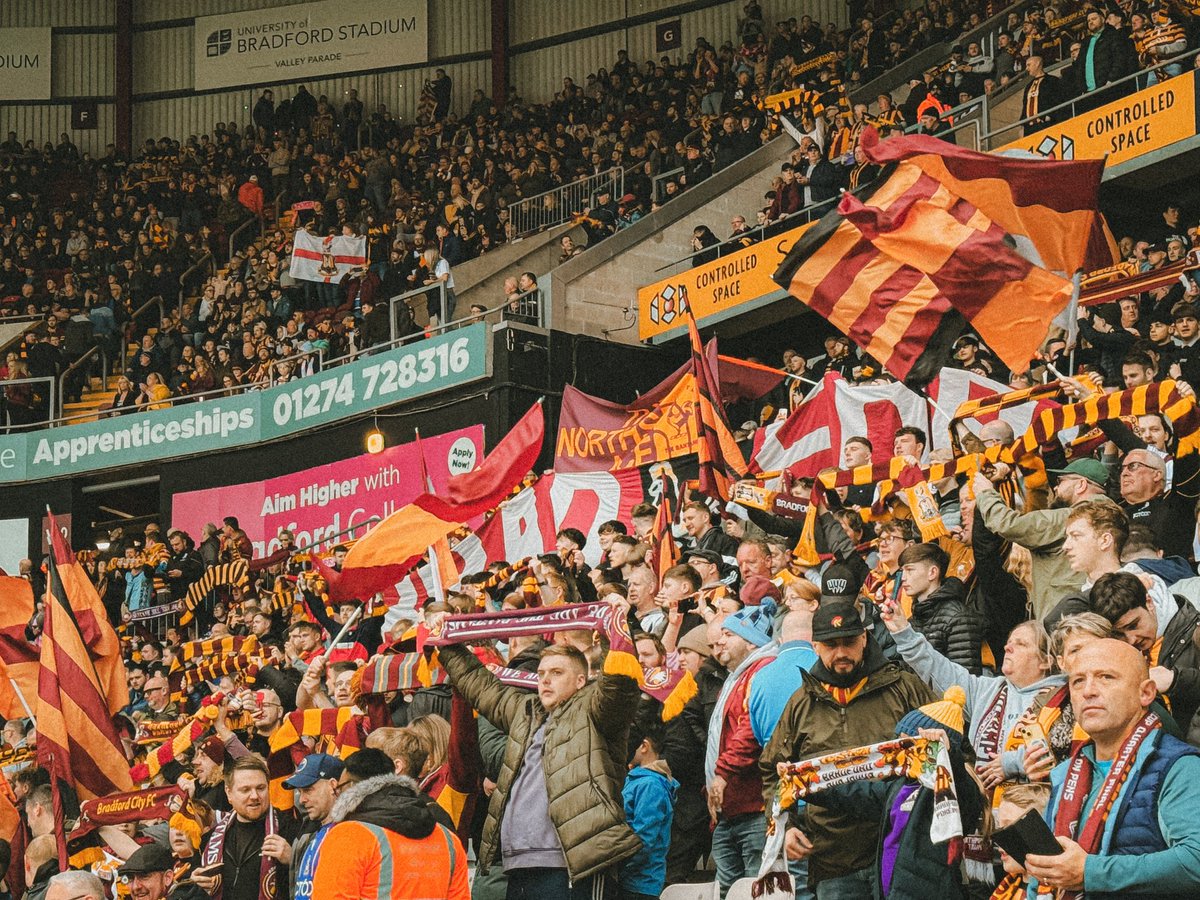 bcafctalhah's tweet photo. Statement Made.

We're going up. Expect that every single game in League One. 

Big atmosphere. Big performances. Big results.

Get that promotion parade planned Stefan. 

#BCAFC https://t.co/j9vZMuZDwl