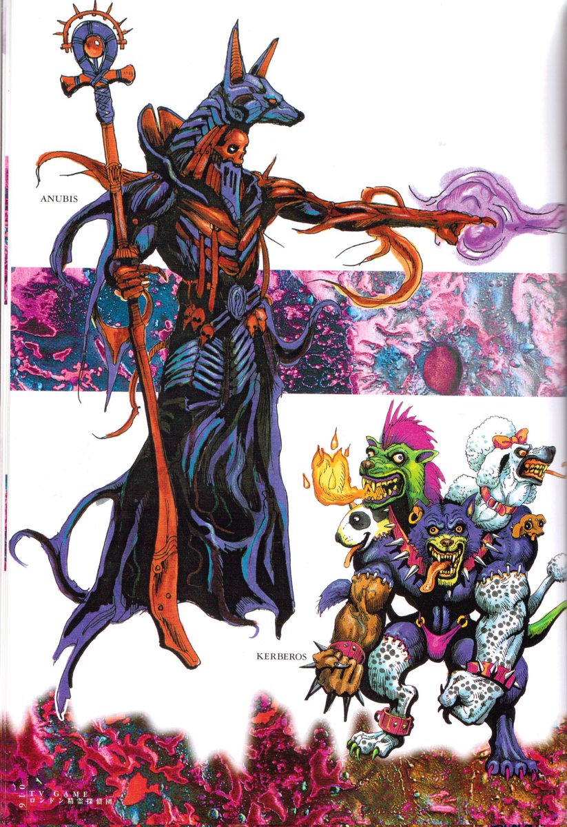 One of the most prolific character designers is Yarushi Nirasawa. He was both an illustrator and a model sculptor.
His designs are absolutely unhinged, here are some illustrations: