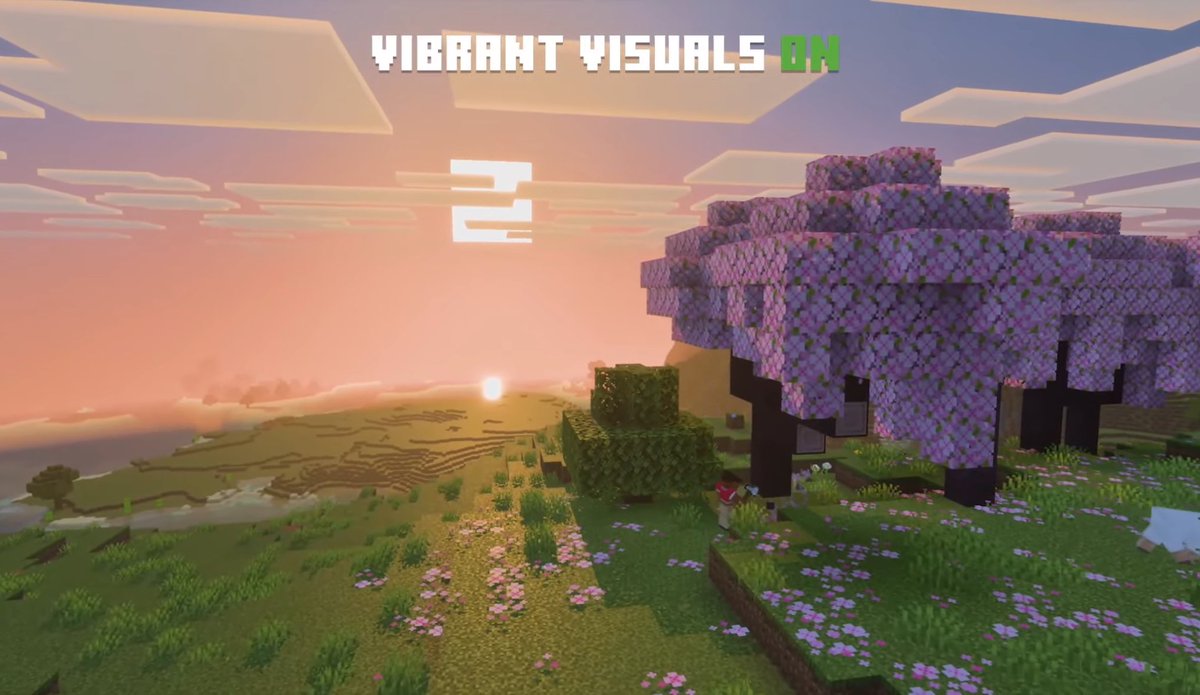 comunidademc's tweet image. 🚨 OFICIAL: Shaders foi adicionado oficialmente ao Minecraft.

Vibrant Visuals poderá ser ativado nas configurações do vanilla.