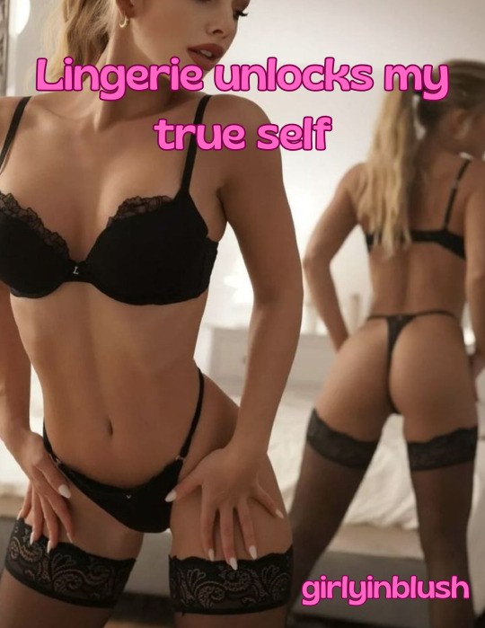 You wear lingerie, your true self breaking free. Flirty and bold, you're a  kinky goddess in sexy ecstasy! #Feminine #sissy #crossdresser #femboy  #sissyboy #sissygirl #sissycaptions #feminization #sissytraining  #sissyfication