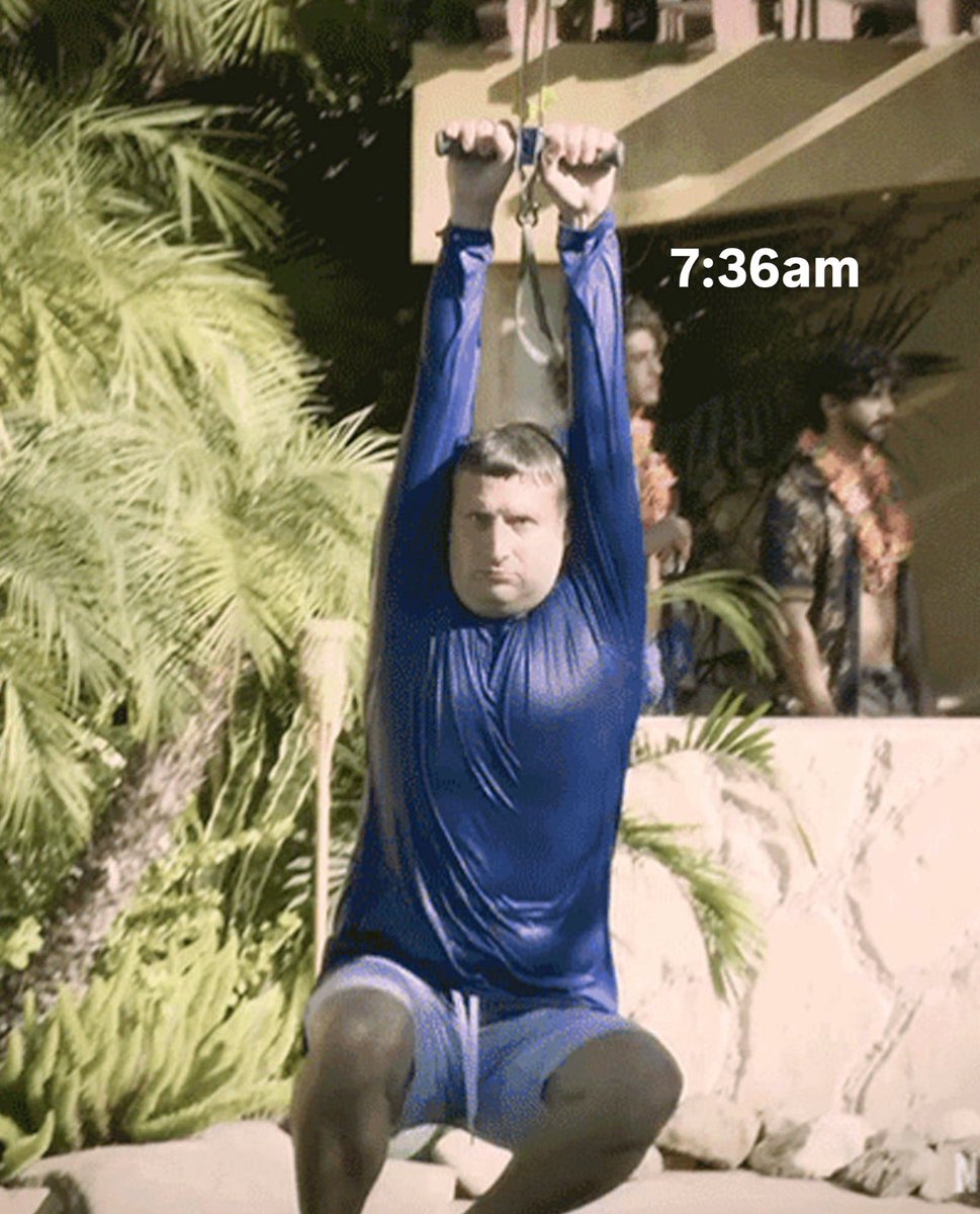 sad_oat's tweet image. the morning routine