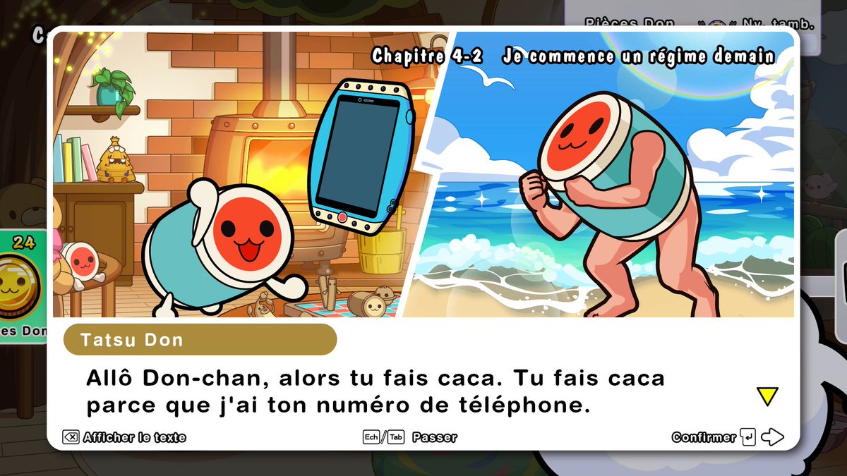 Ah ça non pas de lore dans mon jeu de rythme