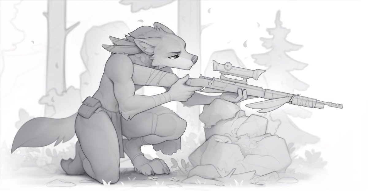 Sketch as Patreon reward for Kasar