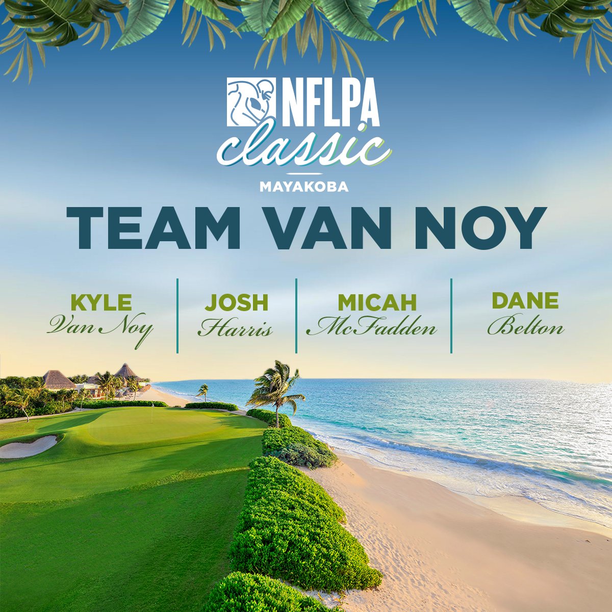 NFLPA (@nflpa) on Twitter photo "Drive for show, putt for dough" is the name of their game ๐ฏ
#NFLPAClassic
TEAM VAN NOY
๐๏ธโโ๏ธ <a href="/KVN_03/">Kyle Van Noy</a>
๐๏ธโโ๏ธ <a href="/jharris_47/">Josh Harris</a>
๐๏ธโโ๏ธ <a href="/micah_mcfaddy/">Micah McFadden</a>
๐๏ธโโ๏ธ <a href="/dbelton_/">Dane Belton</a> "Drive for show, putt for dough" is the name of their game ๐ฏ
#NFLPAClassic
TEAM VAN NOY
๐๏ธโโ๏ธ <a href="/KVN_03/">Kyle Van Noy</a>
๐๏ธโโ๏ธ <a href="/jharris_47/">Josh Harris</a>
๐๏ธโโ๏ธ <a href="/micah_mcfaddy/">Micah McFadden</a>
๐๏ธโโ๏ธ <a href="/dbelton_/">Dane Belton</a>