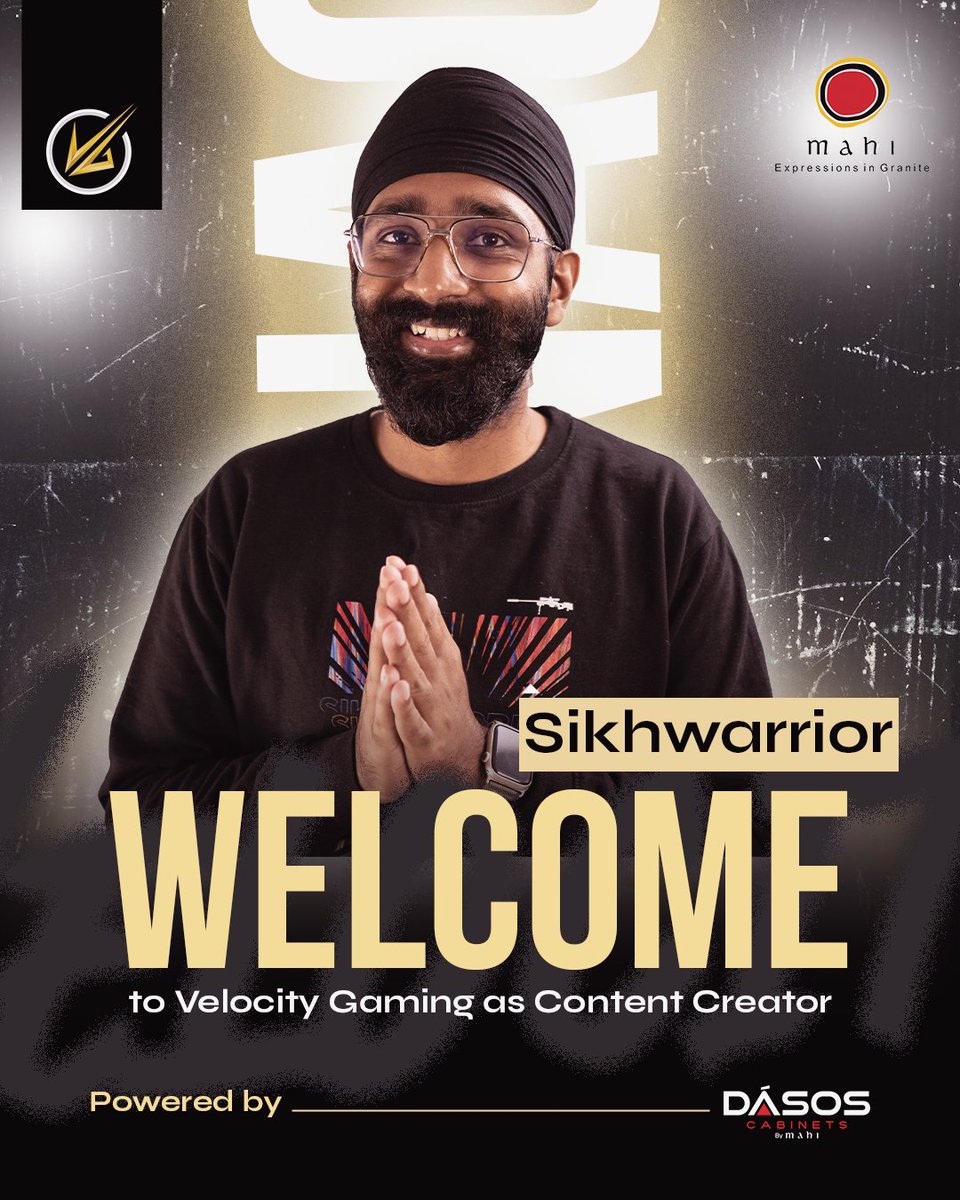 Welcome <a href="/sikhwarriorlive/">Sikhwarrior</a> to VLT Family. #feelthevelocity