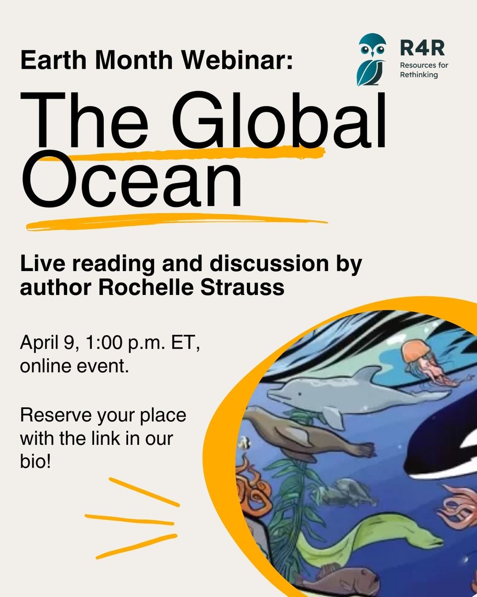 LSF/LST (@lsf_lst) on Twitter photo Earth Month is almost here! 🌍 Join us on April 9th from 1-1:45pm ET for a FREE webinar featuring a live reading of The Global Ocean by author <a href="/rochellestrauss/">Rochelle Strauss (she/her)</a>, plus a discussion around how your group can take action during Earth month! 📚 Register here: lsf-lst.ca/programs/pro-d… Earth Month is almost here! 🌍 Join us on April 9th from 1-1:45pm ET for a FREE webinar featuring a live reading of The Global Ocean by author <a href="/rochellestrauss/">Rochelle Strauss (she/her)</a>, plus a discussion around how your group can take action during Earth month! 📚 Register here: lsf-lst.ca/programs/pro-d…