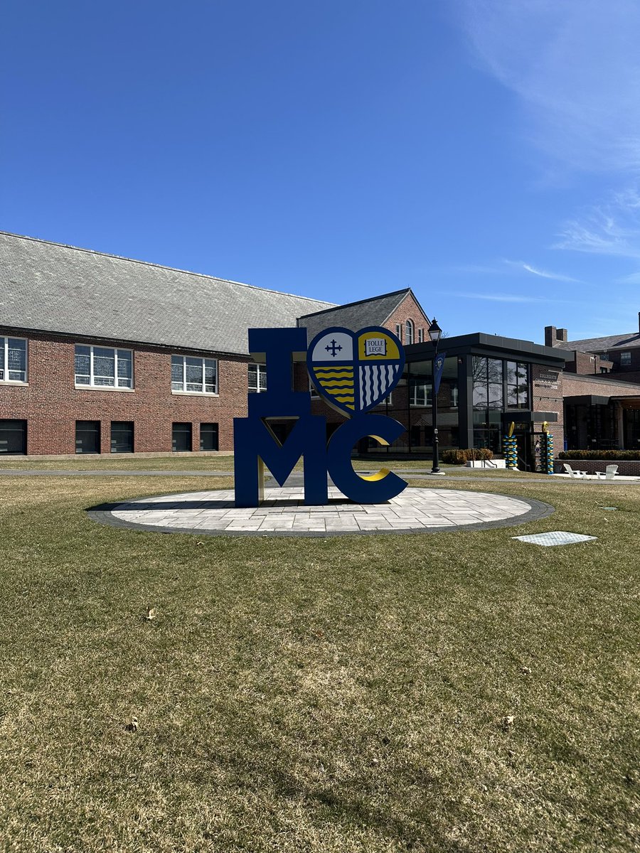 Thank You <a href="/Merrimack_FB/">Merrimack Football</a> For a Great Visit! Appreciate You Showing Me Around! <a href="/coachbom/">Aynsley Rosenbaum</a> <a href="/CoachGennettiMC/">Mike Gennetti</a>